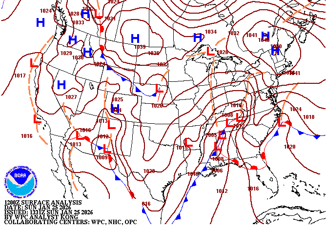 NOAA 7 Day Map