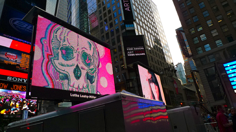 Lü†hårt • Times Square Billboards • 2012