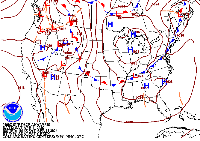NOAA 7 Day Map