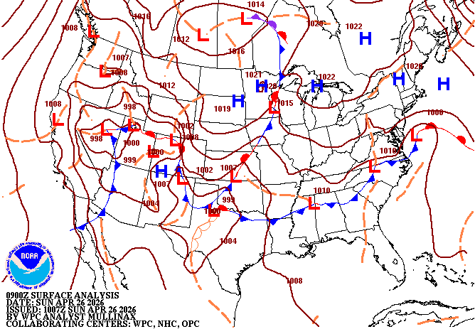 NOAA 7 Day Map