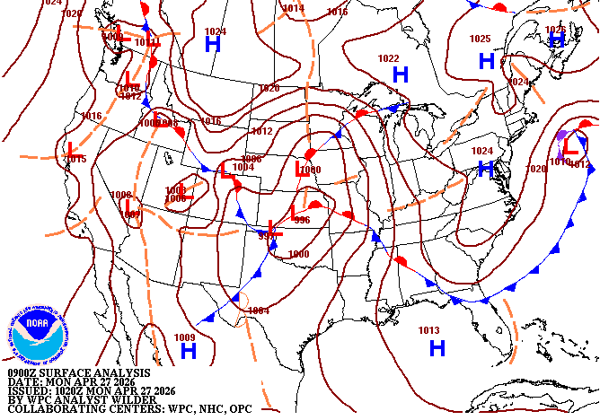 NOAA 7 Day Map