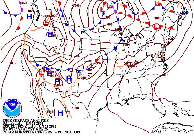 NOAA 7 Day Map